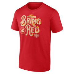 Calgary Flames Fanatics 2023 NHL Heritage Classic Local T-Shirt – Red | US 200536126