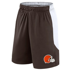 Cleveland Browns Go Hard Shorts - Brown/White Shorts