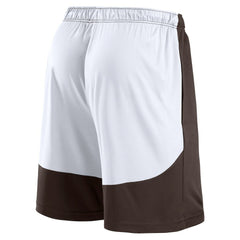 Cleveland Browns Go Hard Shorts - Brown/White Shorts