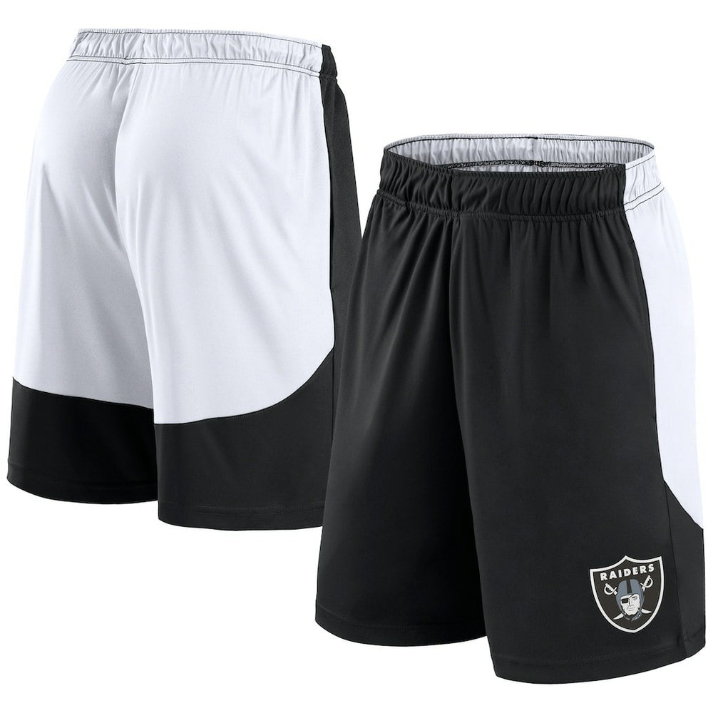 Las Vegas Raiders Go Hard Shorts - Black/White Shorts