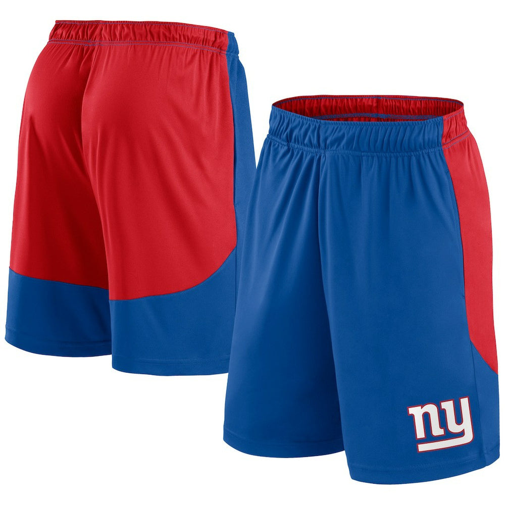 New York Giants Go Hard Shorts - Royal/Red Shorts
