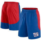 New York Giants Go Hard Shorts - Royal/Red Shorts