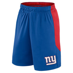 New York Giants Go Hard Shorts - Royal/Red Shorts