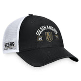 Vegas Golden Knights Fanatics Free Kick Trucker Adjustable Hat - Black/White | US 200542913