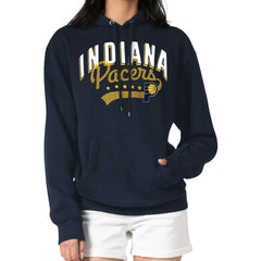 Indiana Pacers G-III 4Her by Carl Banks Women's Filigree Logo Pullover Hoodie - Navy