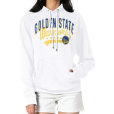 Golden State Warriors G-III 4Her by Carl Banks Women's Filigree Logo Pullover Hoodie - White outlet