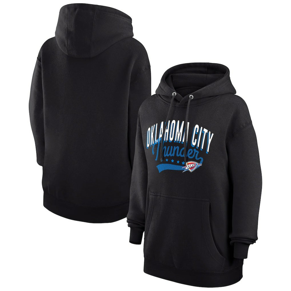 Oklahoma City Thunder G-III 4Her by Carl Banks Women's Filigree Logo Pullover Hoodie - Black