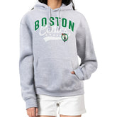 Boston Celtics G-III 4Her by Carl Banks Women's Filigree Logo Pullover Hoodie - Heather Gray