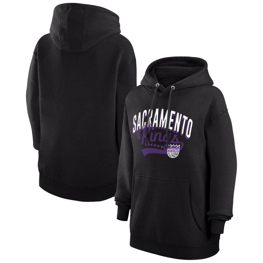 Sacramento Kings G-III 4Her by Carl Banks Women's Filigree Logo Pullover Hoodie - Black