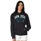 San Jose Sharks G-III 4Her by Carl Banks Women's Filigree Logo Pullover Hoodie – Black | US 200553618