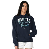 Seattle Kraken G-III 4Her by Carl Banks Women's Filigree Logo Pullover Hoodie – Deep Sea Blue | US 200553657