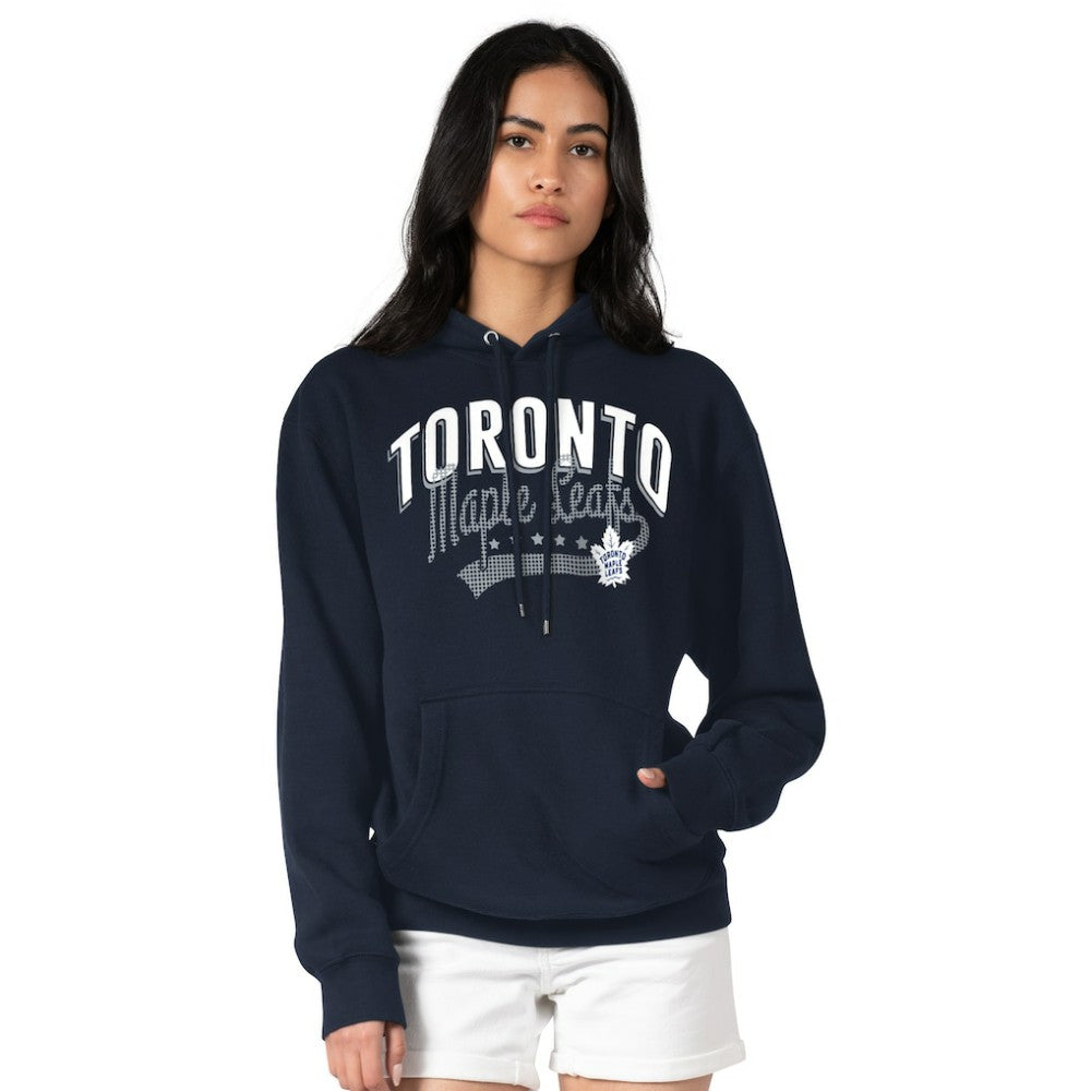 Toronto Maple Leafs G-III 4Her by Carl Banks Women's Filigree Logo Pullover Hoodie – Navy | US 200553659
