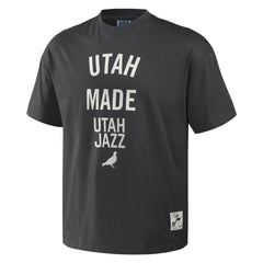 Utah Jazz NBA x Staple Heavyweight Oversized T-Shirt Anthracite outlet