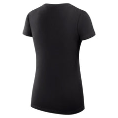 Vegas Golden Knights G-III 4Her by Carl Banks Women's Super-Slim Fit Lightweight Filigree Logo V-Neck T-Shirt – Black | US 200559519