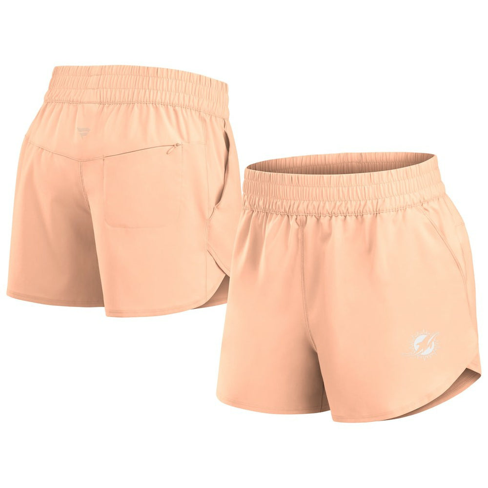 Miami Dolphins Women's Front Office Woven Shorts - Orange Shorts