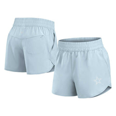 Dallas Cowboys Women's Front Office Woven Shorts - Gray Shorts