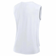 Dallas Cowboys Women's Studio Gym Tank Top - White Tops