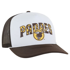 San Diego Padres '47 Retro Region Foam Trucker Adjustable Hat - Brown Hats