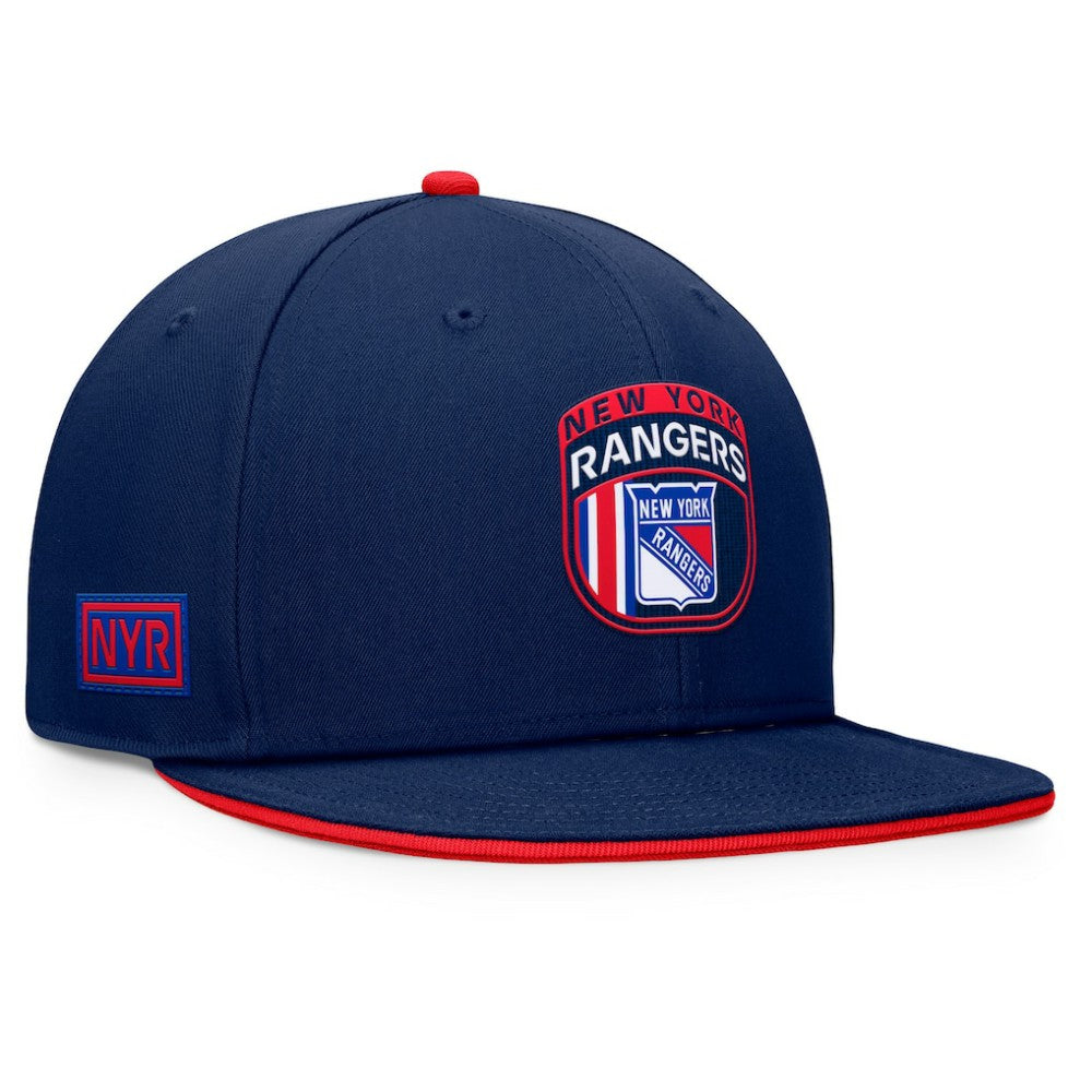 New York Rangers Fanatics 2024 NHL Draft Snapback Hat - Navy | US 200562096