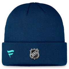 Seattle Kraken Fanatics Authentic Pro Training Camp Cuffed Knit Hat - Deep Sea Blue | US 200562148
