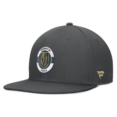Vegas Golden Knights Fanatics Authentic Pro Training Camp Snapback Hat - Charcoal | US 200562156