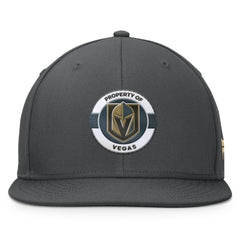 Vegas Golden Knights Fanatics Authentic Pro Training Camp Snapback Hat - Charcoal | US 200562156