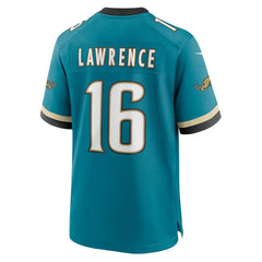 Trevor Lawrence Jacksonville Jaguars Prowler Throwback Player Game Jersey - Teal Jerseys