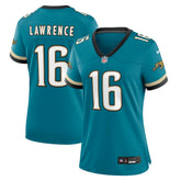 Trevor Lawrence Jacksonville Jaguars Women's Prowler Throwback Game Jersey - Teal Jerseys