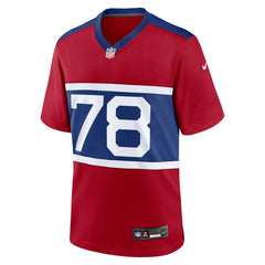 Andrew Thomas New York Giants Alternate Player Game Jersey - Century Red Jerseys