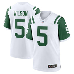Garrett Wilson New York Jets Classic Alternate Game Jersey - White Jerseys