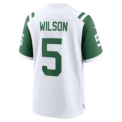 Garrett Wilson New York Jets Classic Alternate Game Jersey - White Jerseys