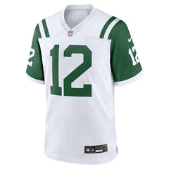 Joe Namath New York Jets Classic Alternate Retired Player Game Jersey - White Jerseys
