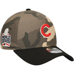 Chicago Cubs New Era Camo Crown A-Frame 9FORTY Adjustable Hat Hats