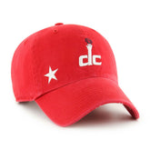Washington Wizards '47 Women's Confetti Undervisor Clean Up Adjustable Hat Red - 47 brand