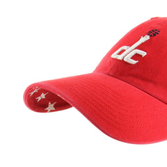 Washington Wizards '47 Women's Confetti Undervisor Clean Up Adjustable Hat Red - 47 brand