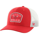 Chicago Bulls '47 Semi Patch Trucker Adjustable Hat Red - 47 brand