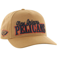 New Orleans Pelicans '47 Barnes Hitch Adjustable Hat Tan - 47 brand