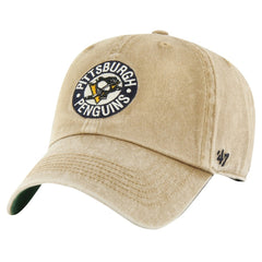 Pittsburgh Penguins '47 Earldor Clean Up Adjustable Hat - Khaki | US 200567972