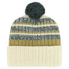 Vegas Golden Knights '47 Tavern Cuffed Knit Hat with Pom - Cream | US 200568115