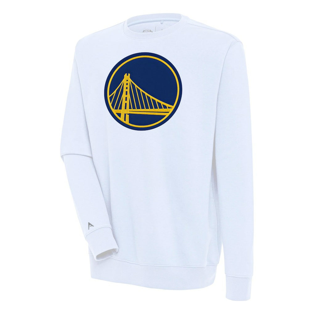 Golden State Warriors Antigua Victory Pullover Sweatshirt White outlet