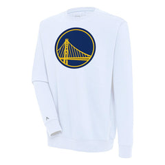 Golden State Warriors Antigua Victory Pullover Sweatshirt White outlet