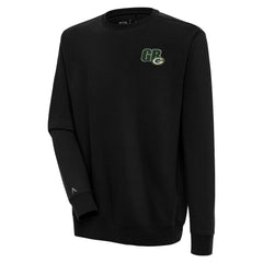 Green Bay Packers Antigua Victory Pullover Sweatshirt - Black Pullover