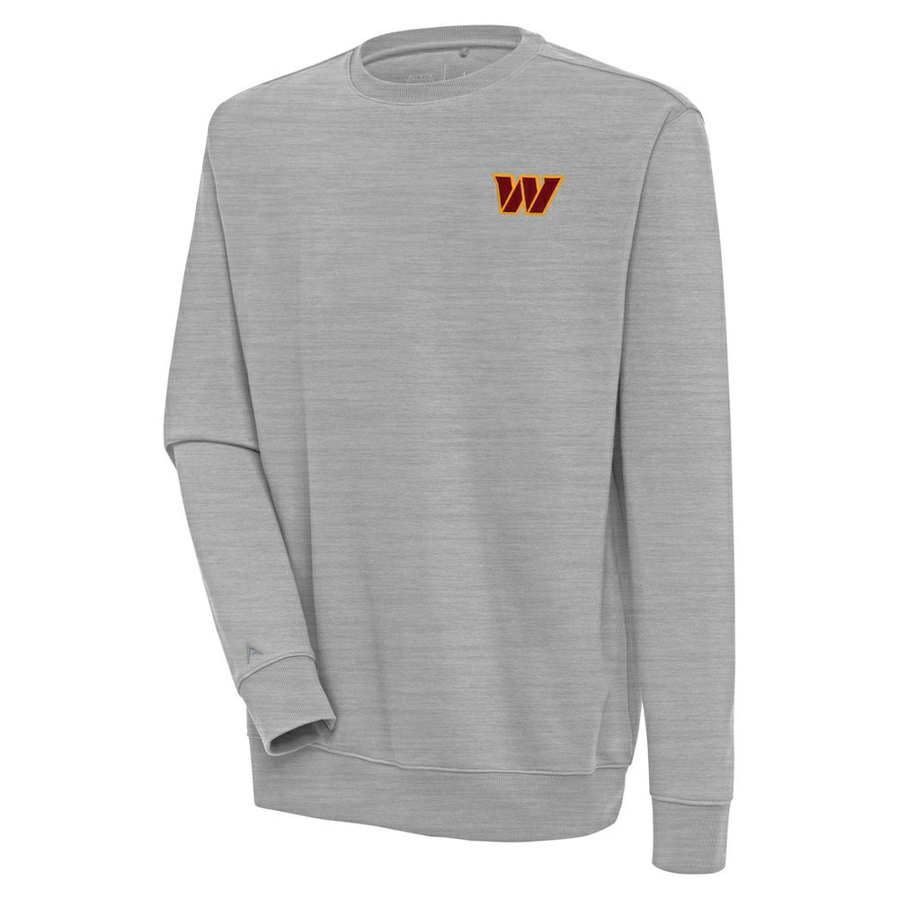 Washington Commanders Antigua Victory Pullover Sweatshirt - Heather Gray Pullover