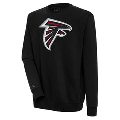 Atlanta Falcons Antigua Victory Pullover Sweatshirt - Black Pullover