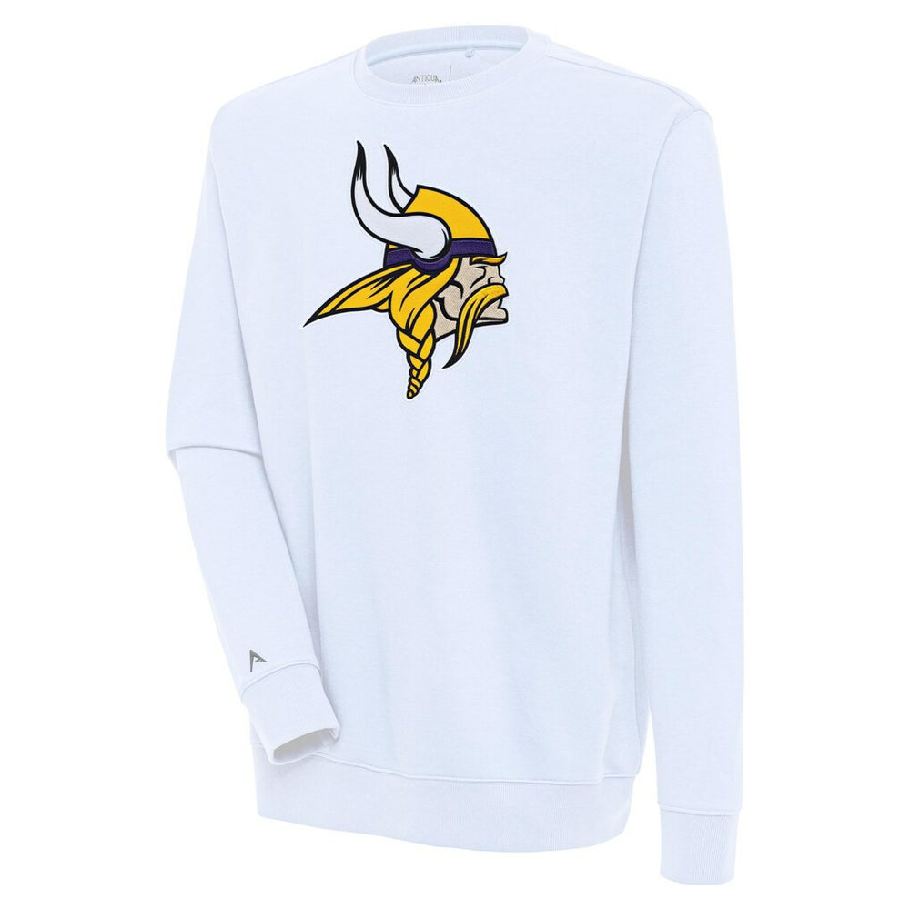 Minnesota Vikings Antigua Victory Pullover Sweatshirt - White Pullover