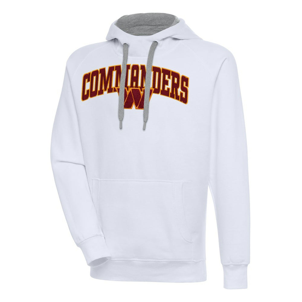 Washington Commanders Antigua Victory Pullover Hoodie - White Hoodies