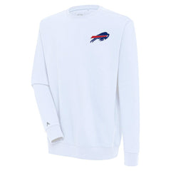 Buffalo Bills Antigua Victory Pullover Sweatshirt - White Pullover