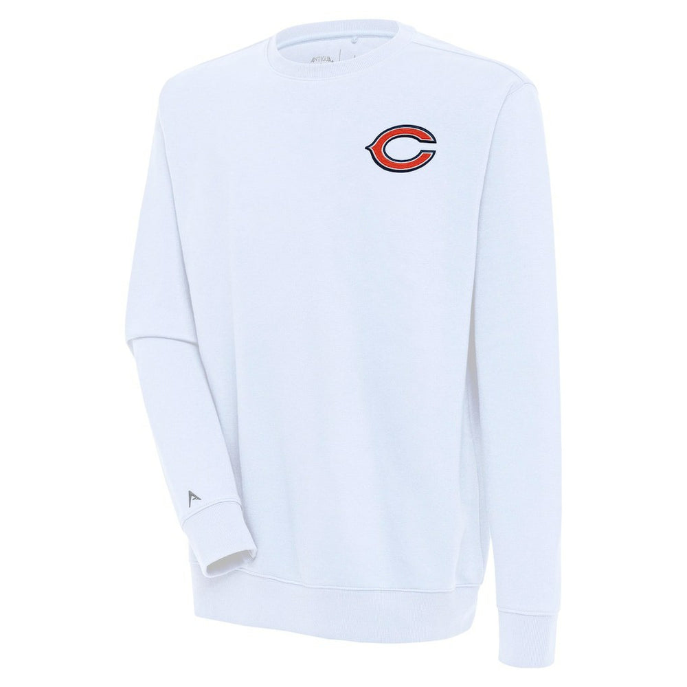 Chicago Bears Antigua Victory Pullover Sweatshirt - White Pullover