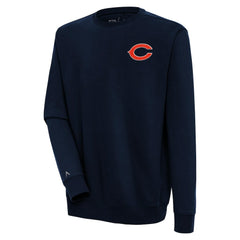 Chicago Bears Antigua Victory Pullover Sweatshirt - Navy Pullover