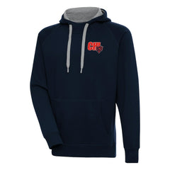 Chicago Bears Antigua Victory Pullover Hoodie - Navy Hoodies